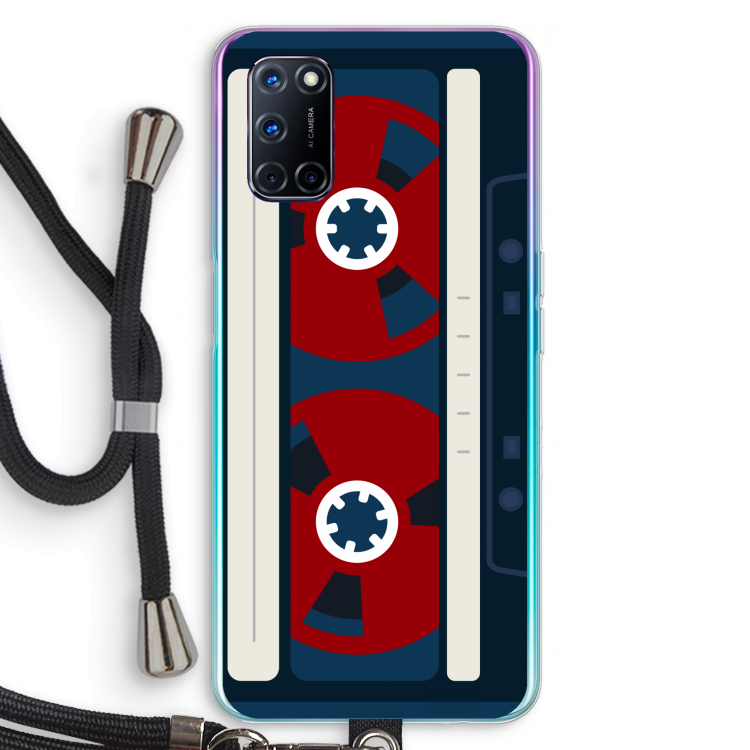Here's your tape: Oppo A72 Transparant Hoesje met koord