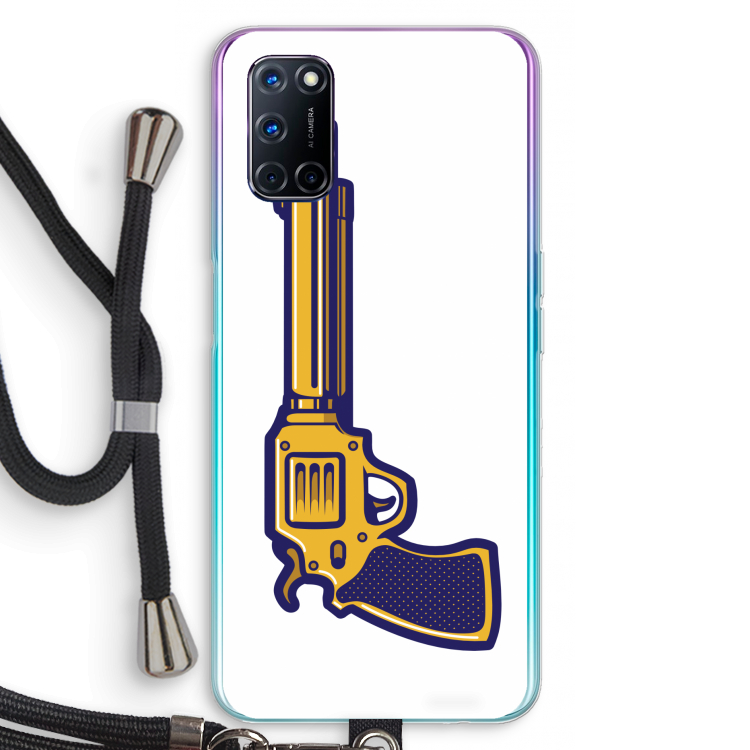 Pew Pew Pew: Oppo A72 Transparant Hoesje met koord