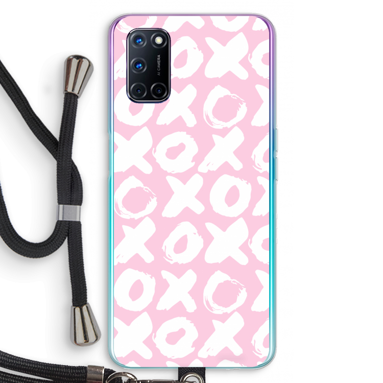 XOXO: Oppo A72 Transparant Hoesje met koord
