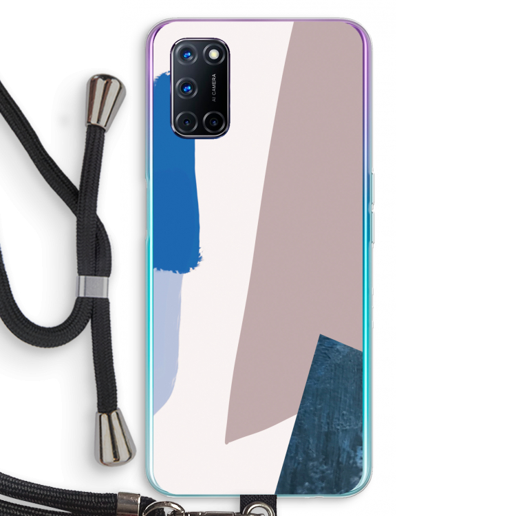 Lapis: Oppo A72 Transparant Hoesje met koord