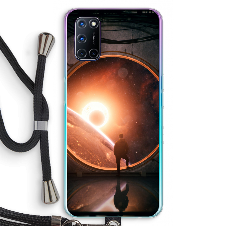 Ephemeral: Oppo A72 Transparant Hoesje met koord