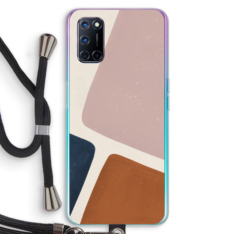 Geo #2: Oppo A72 Transparant Hoesje met koord