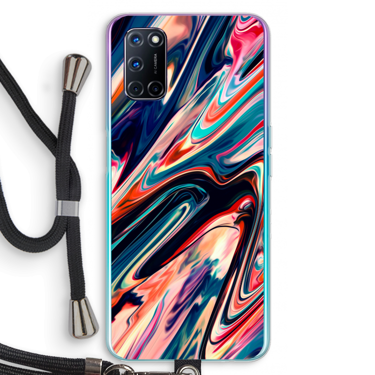 Quantum Being: Oppo A72 Transparant Hoesje met koord