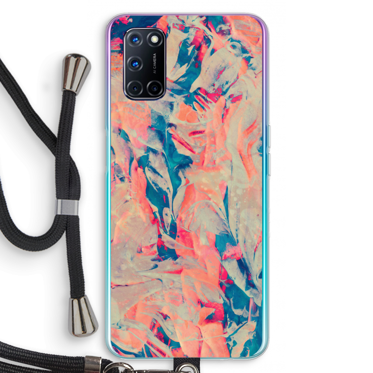 Alone: Oppo A72 Transparant Hoesje met koord