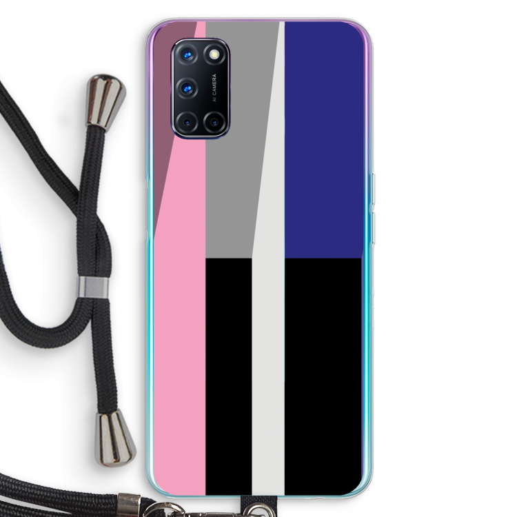 Gestalte 4: Oppo A72 Transparant Hoesje met koord
