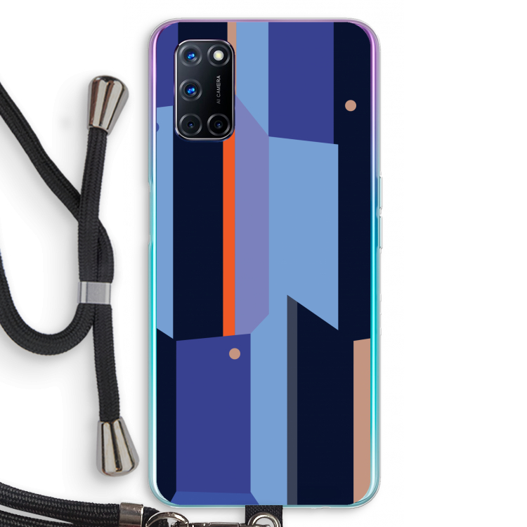 Gestalte 3: Oppo A72 Transparant Hoesje met koord