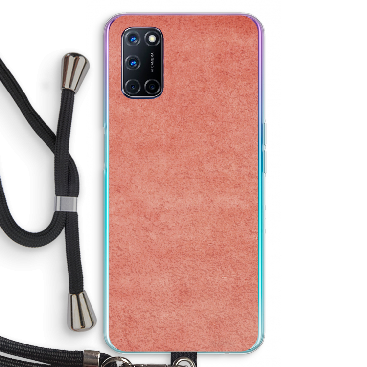 Marrakech Walls: Oppo A72 Transparant Hoesje met koord