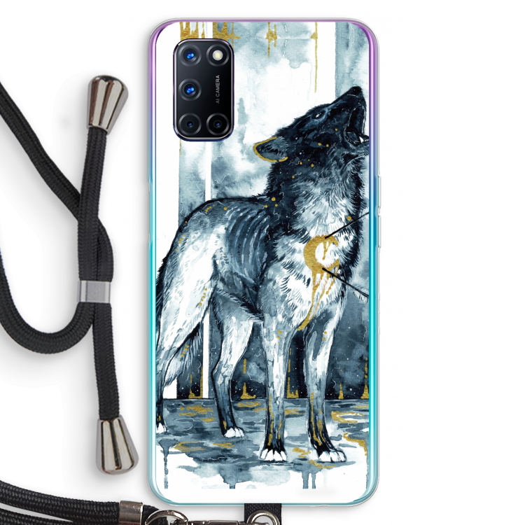 Bleeding Soul: Oppo A72 Transparant Hoesje met koord
