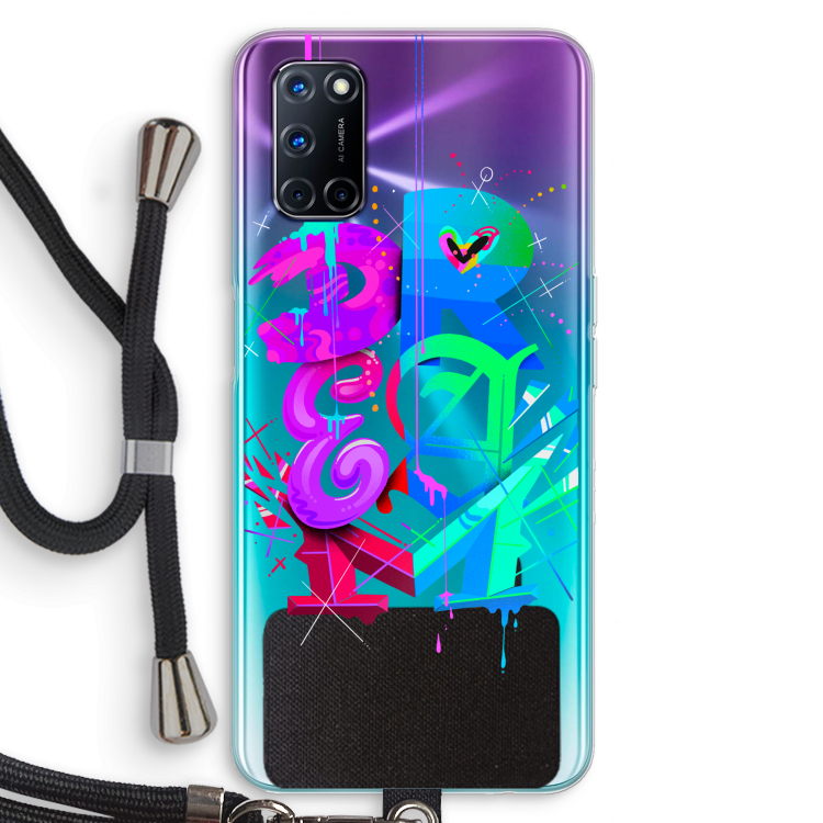 Dream: Oppo A72 Transparant Hoesje met koord
