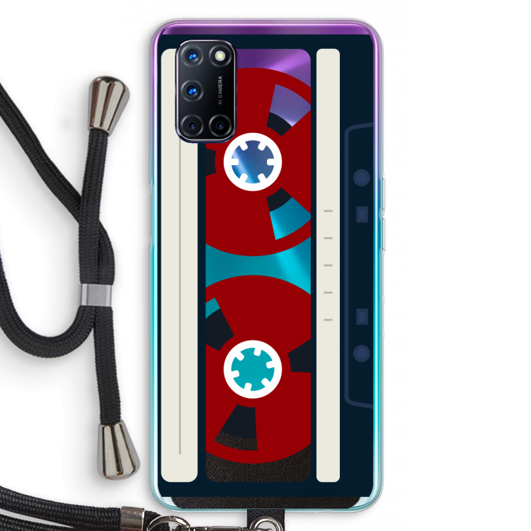 Here's your tape: Oppo A72 Transparant Hoesje met koord