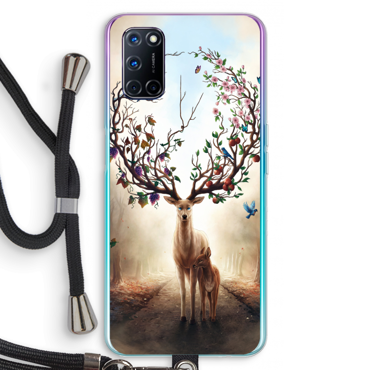 Seasons Change: Oppo A72 Transparant Hoesje met koord