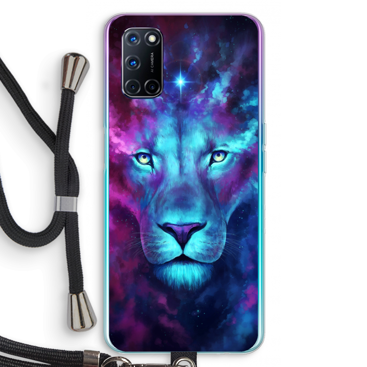 Firstborn: Oppo A72 Transparant Hoesje met koord