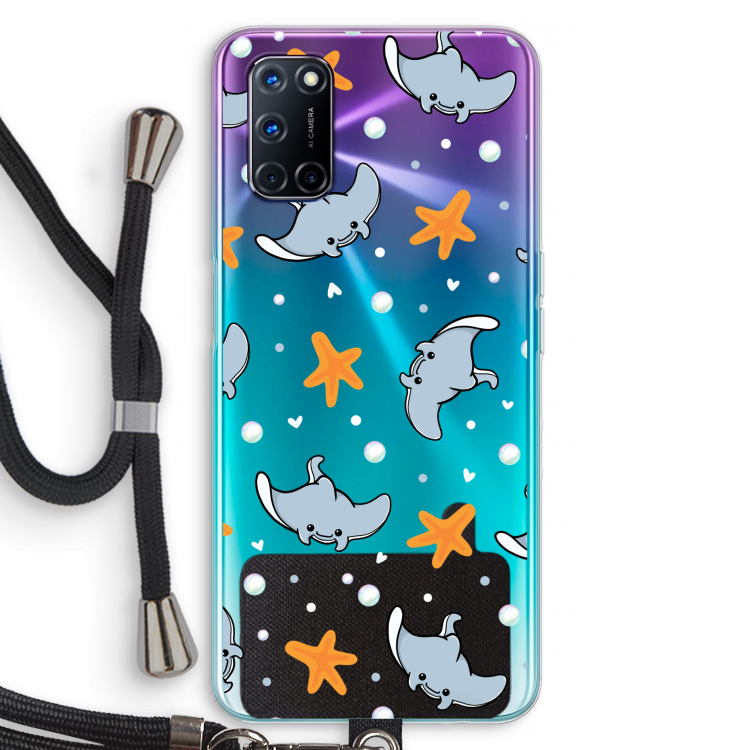 Manta: Oppo A72 Transparant Hoesje met koord