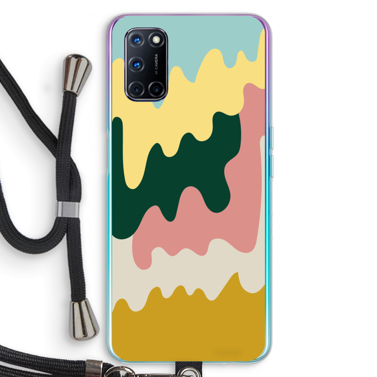 Baar B: Oppo A72 Transparant Hoesje met koord