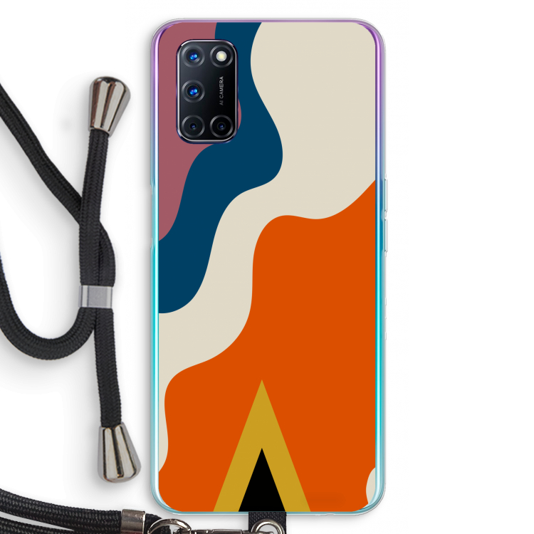 Noor A: Oppo A72 Transparant Hoesje met koord