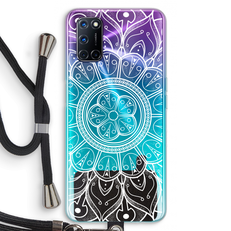 Roses Are Red: Oppo A72 Transparant Hoesje met koord