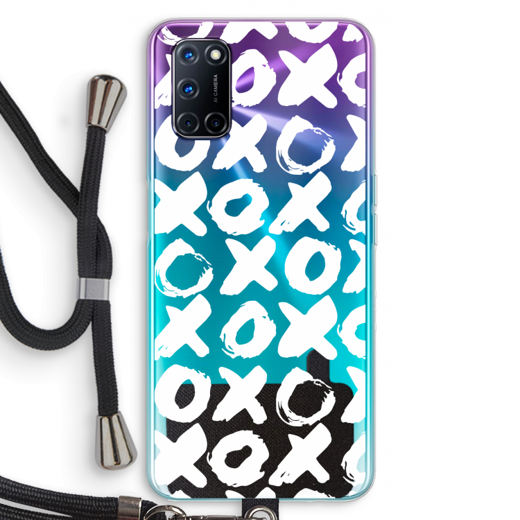 XOXO: Oppo A72 Transparant Hoesje met koord