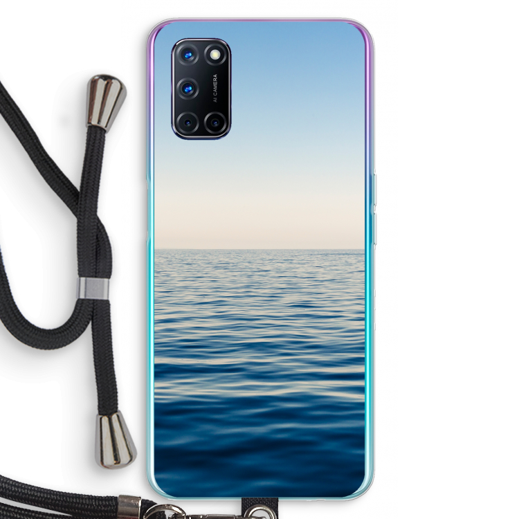 Water horizon: Oppo A72 Transparant Hoesje met koord