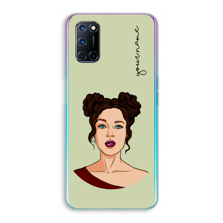 Pop-Art Creator: Oppo A92 Transparant Hoesje
