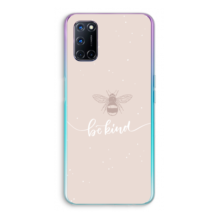 Be(e) kind: Oppo A92 Transparant Hoesje