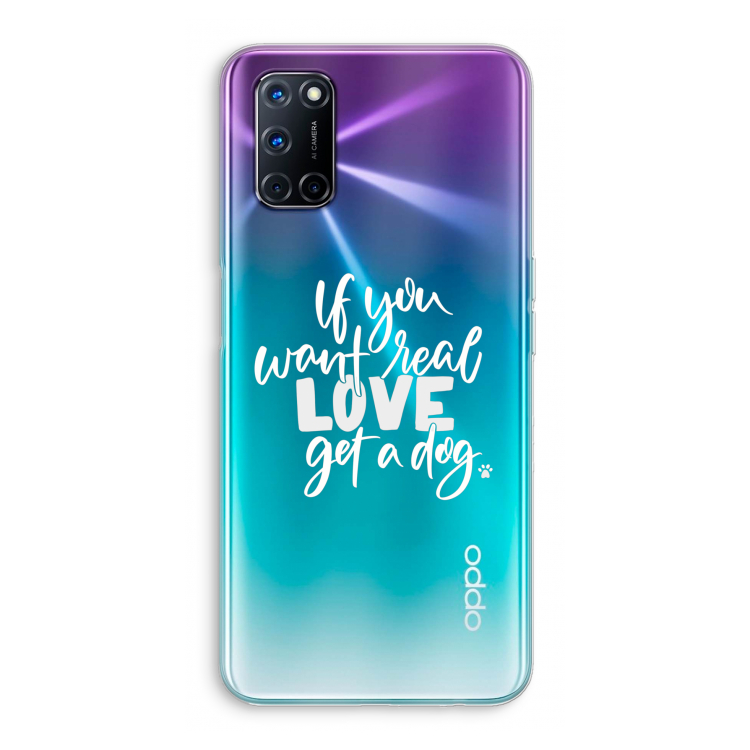 Partner in crime: Oppo A92 Transparant Hoesje