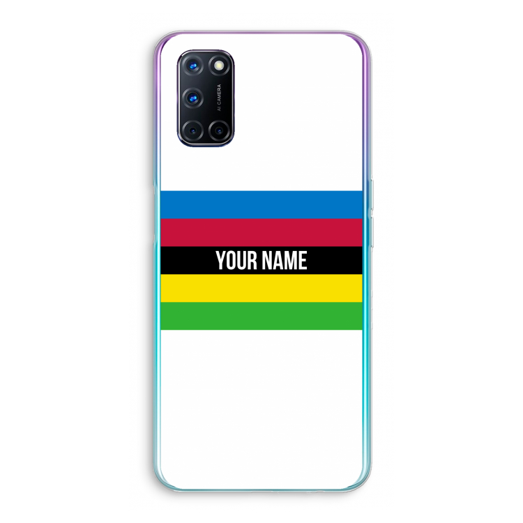 WK Wielrennen: Oppo A92 Transparant Hoesje