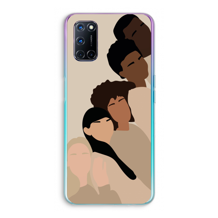 Sweet creatures: Oppo A92 Transparant Hoesje