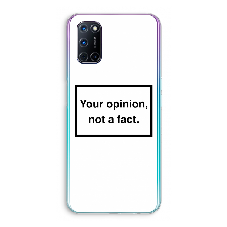 Your opinion: Oppo A92 Transparant Hoesje
