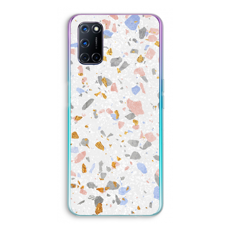Terrazzo N°8: Oppo A92 Transparant Hoesje