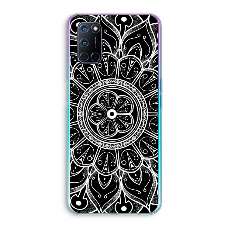 Roses Are Red: Oppo A92 Transparant Hoesje