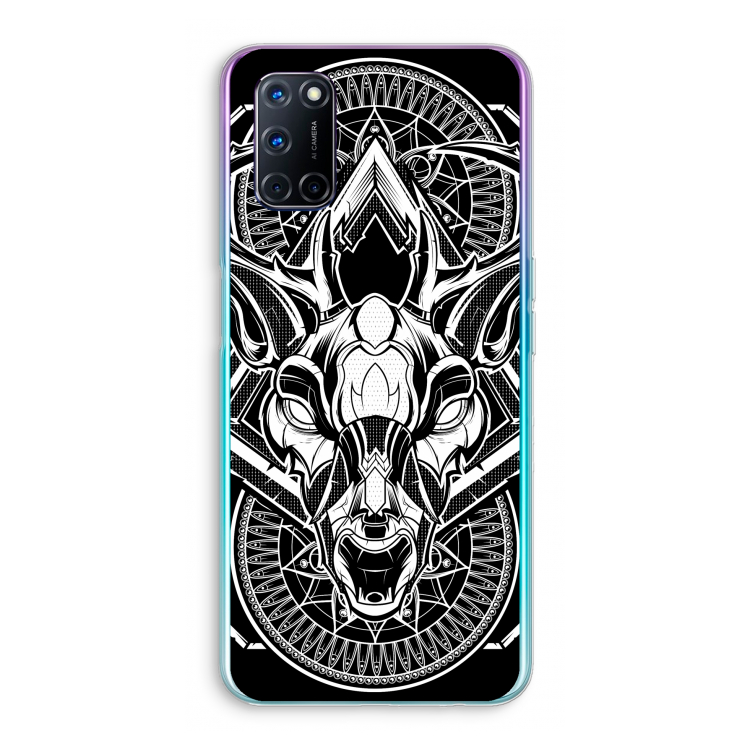 Oh Deer: Oppo A92 Transparant Hoesje