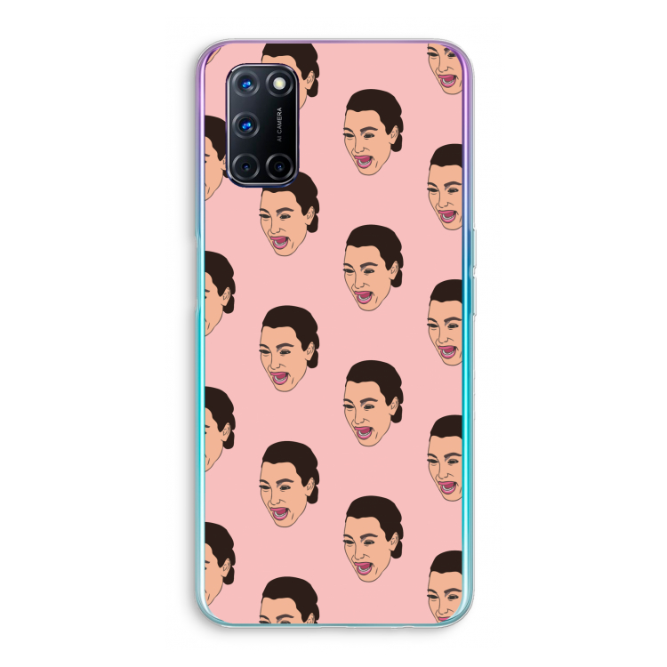 Ugly Cry Call: Oppo A92 Transparant Hoesje