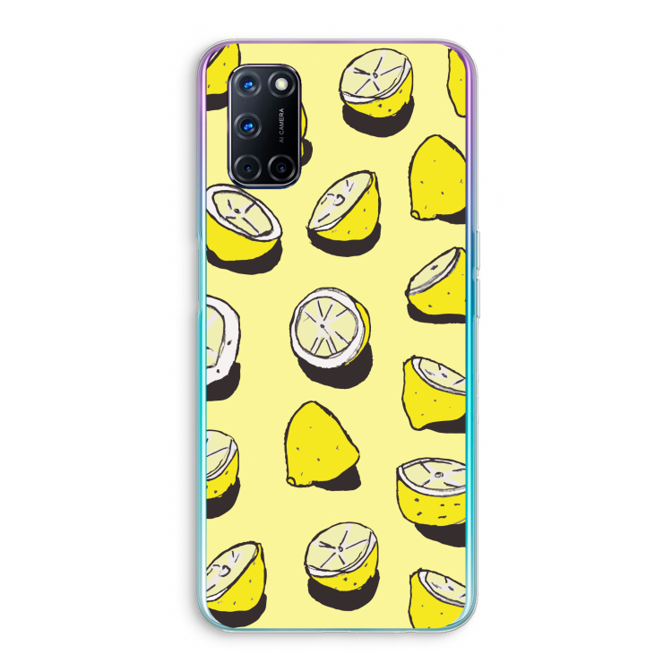 When Life Gives You Lemons...: Oppo A92 Transparant Hoesje