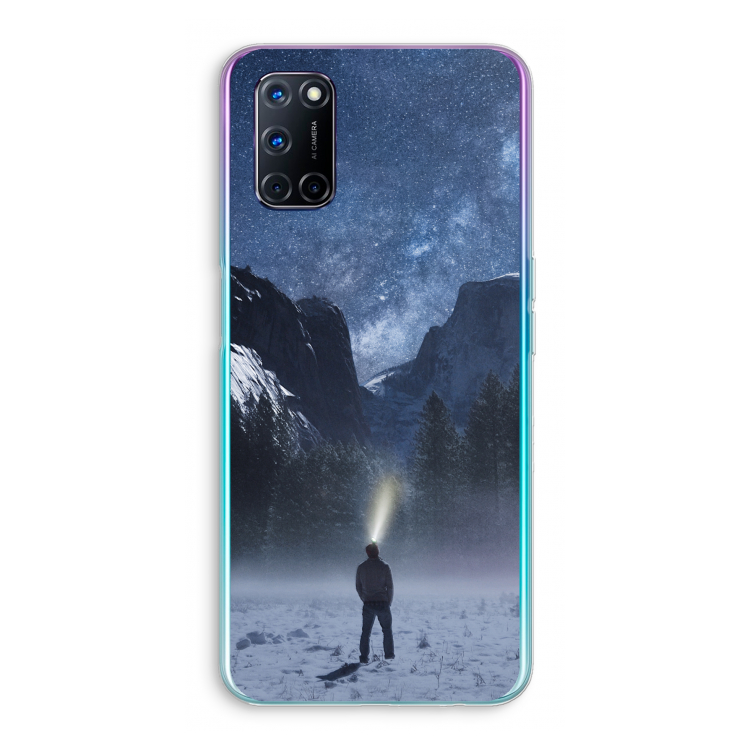 Wanderlust: Oppo A92 Transparant Hoesje