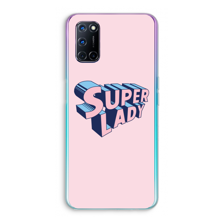 Superlady: Oppo A92 Transparant Hoesje
