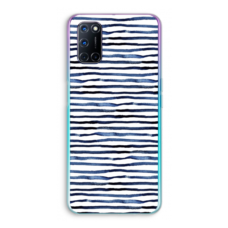 Verrassende lijnen: Oppo A92 Transparant Hoesje