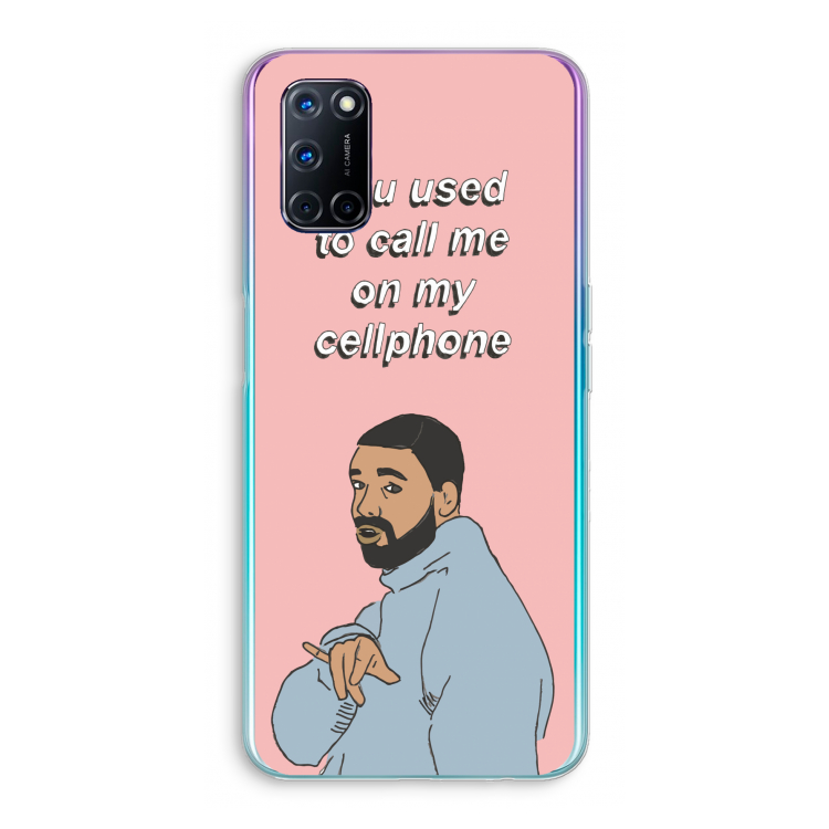 Hotline bling: Oppo A92 Transparant Hoesje