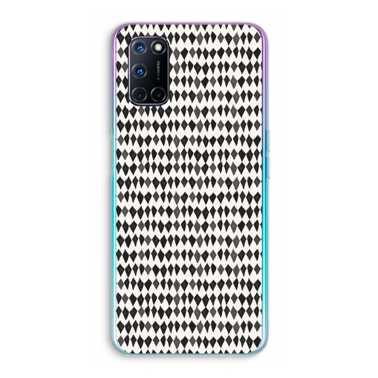 Crazy shapes: Oppo A92 Transparant Hoesje