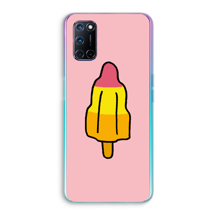 Raketijsje: Oppo A92 Transparant Hoesje
