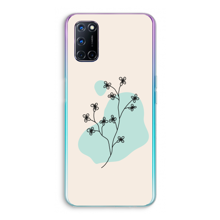 Love your petals: Oppo A92 Transparant Hoesje