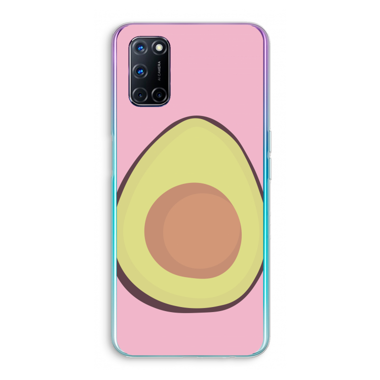 Avocado: Oppo A92 Transparant Hoesje