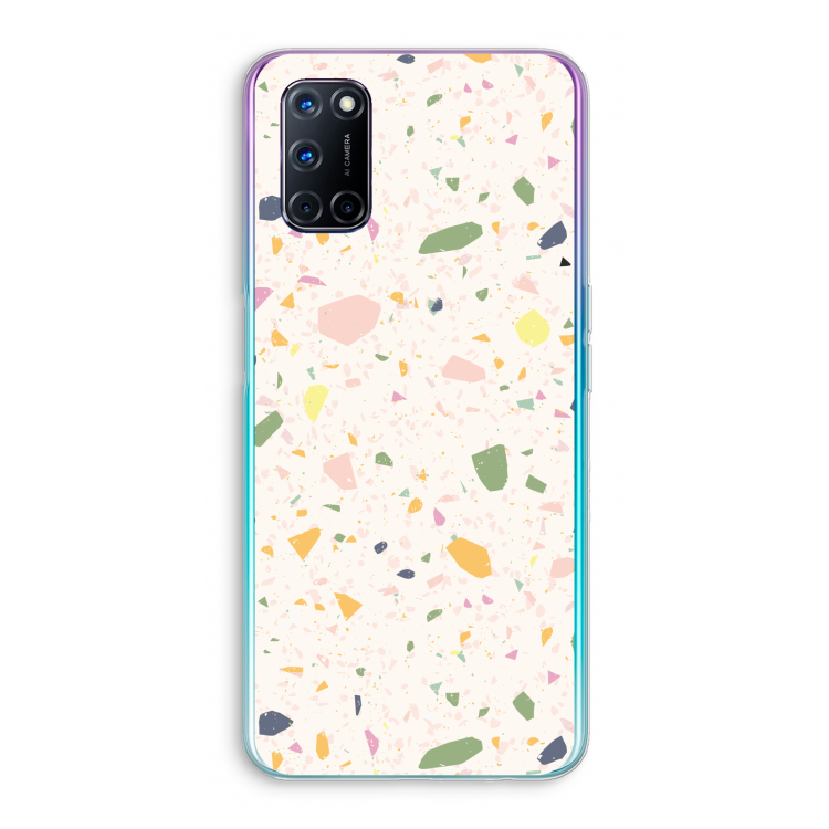 Terrazzo N°21: Oppo A92 Transparant Hoesje