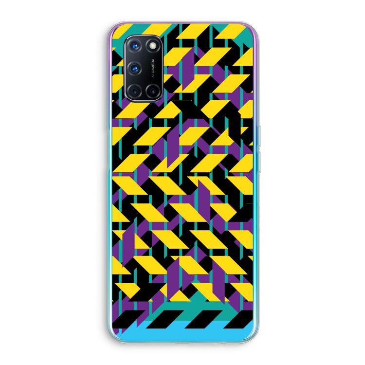 Skew Bee 3: Oppo A92 Transparant Hoesje