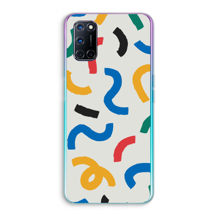 Illustratieve pop 2: Oppo A92 Transparant Hoesje