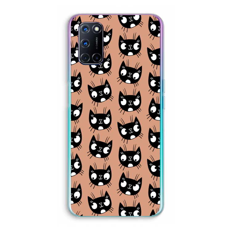 Kat: Oppo A92 Transparant Hoesje