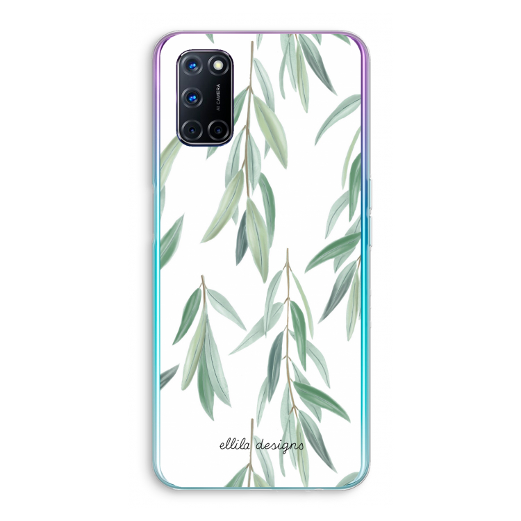 Branch up your life: Oppo A92 Transparant Hoesje