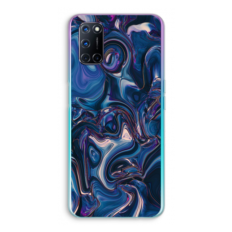 Mirrored Mirage: Oppo A92 Transparant Hoesje
