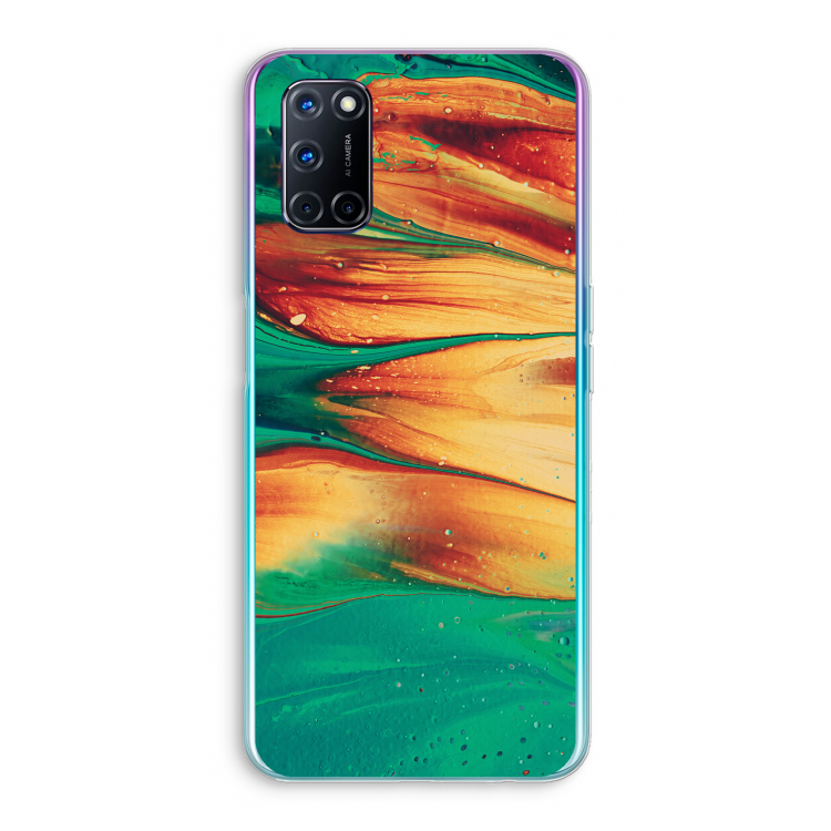 Green Inferno: Oppo A92 Transparant Hoesje