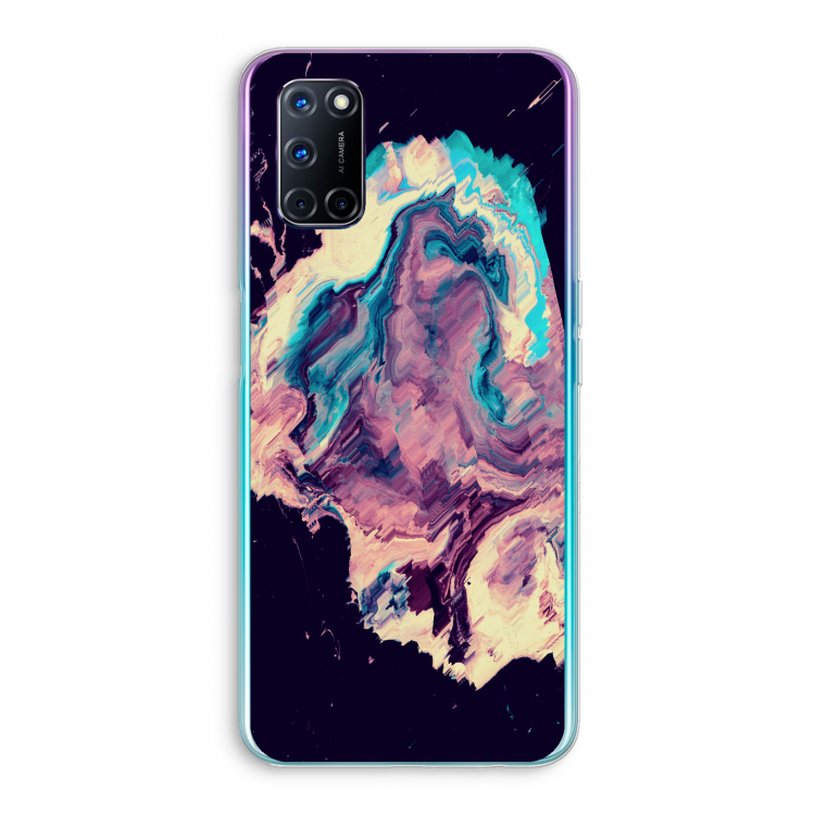 Cosmic Silence: Oppo A92 Transparant Hoesje