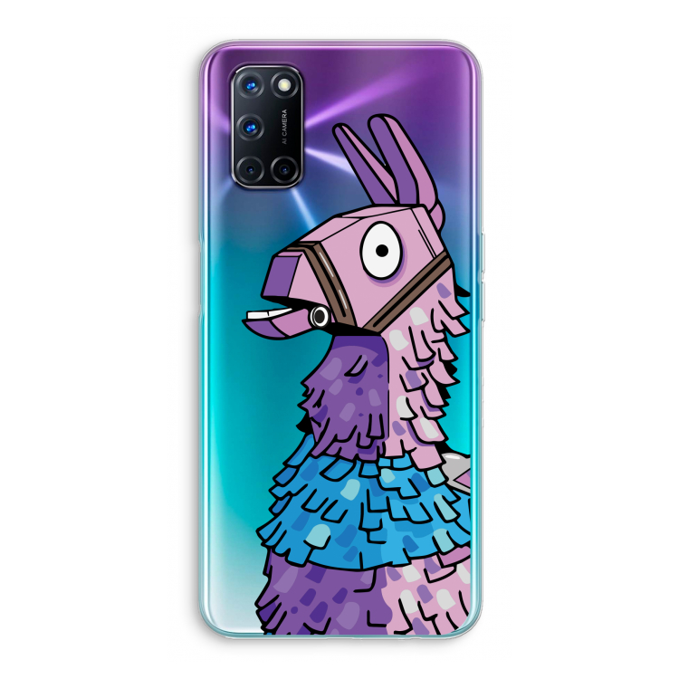 Lama: Oppo A92 Transparant Hoesje
